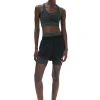 Sale GANNI Active-Netz-Shorts Black