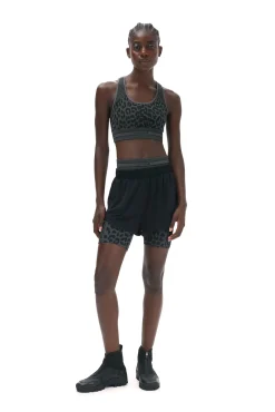 Sale GANNI Active-Netz-Shorts Black