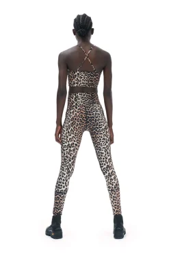 Fashion GANNI Active-Tragertop Leopard