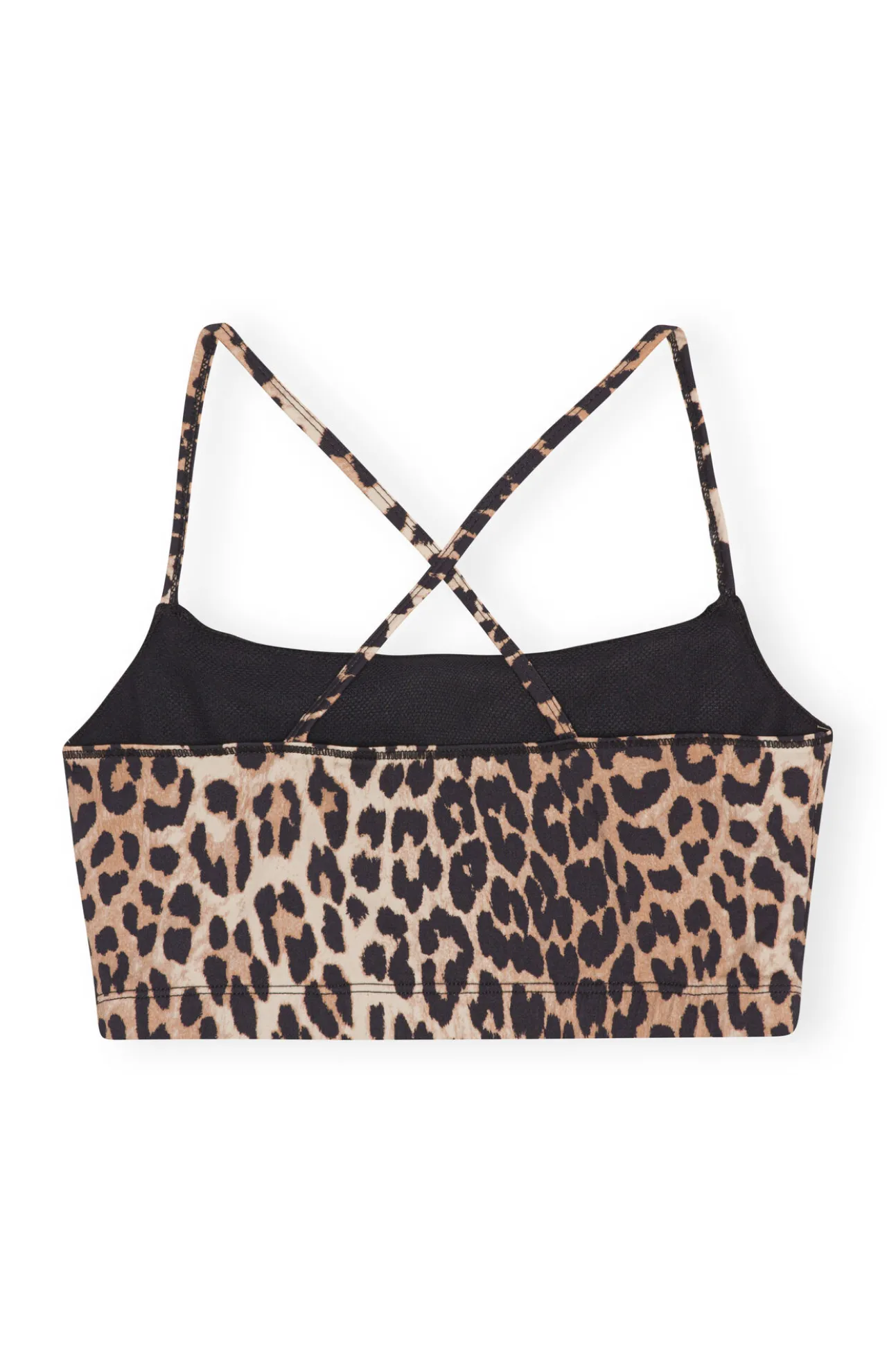 Fashion GANNI Active-Tragertop Leopard