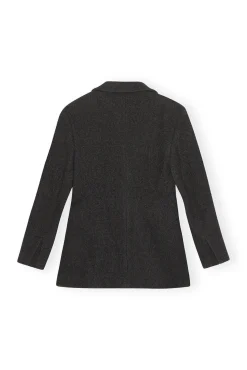 Flash Sale GANNI Anzugblazer Aus Twill Wool Phantom