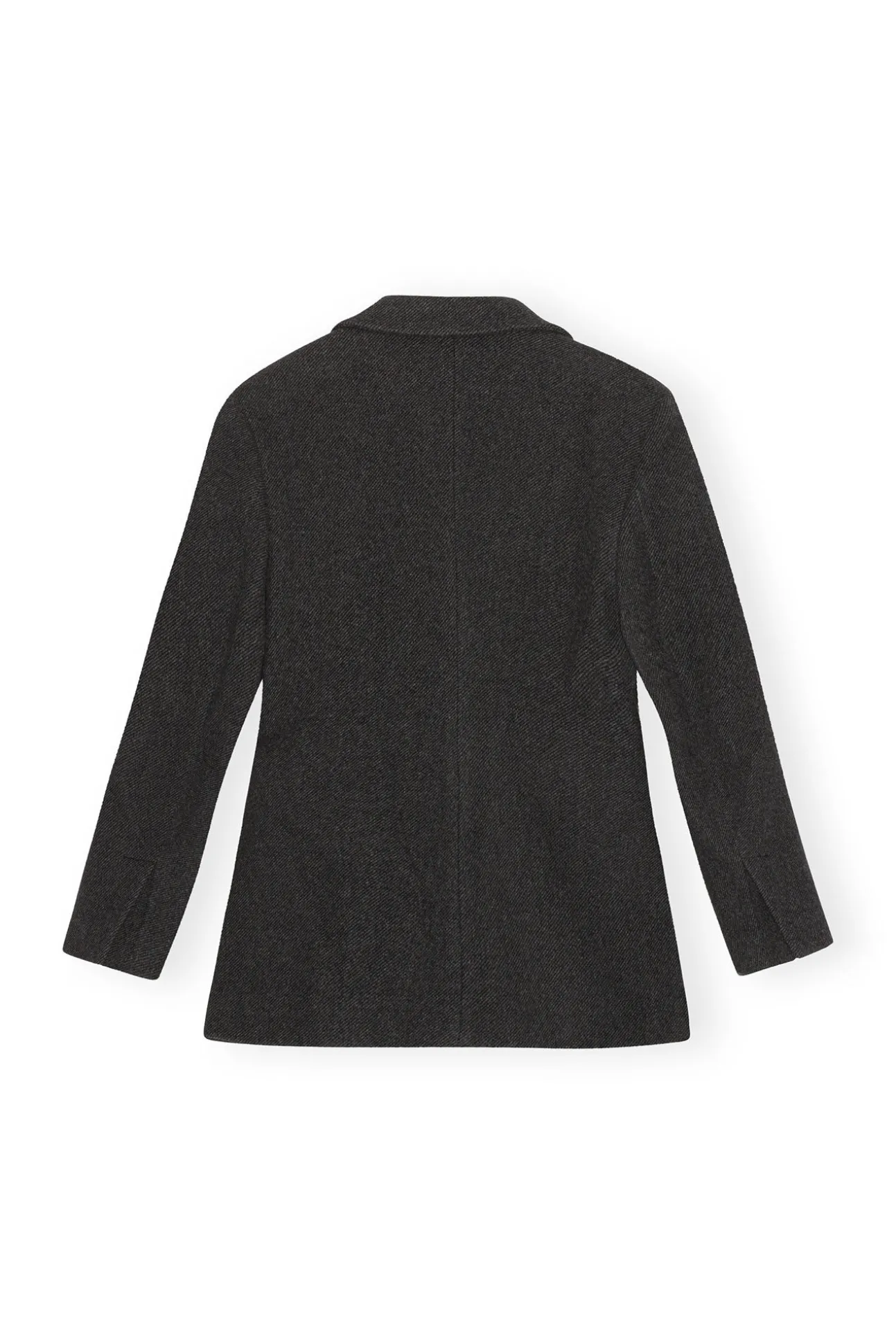 Flash Sale GANNI Anzugblazer Aus Twill Wool Phantom