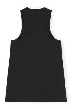 Cheap GANNI Anzugweste Aus Cotton Black