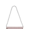 Store GANNI Banner-Envelope-Portemonnaie Mit Kette Light Lilac