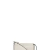 Cheap GANNI Banner-Nano-Satteltasche Egret