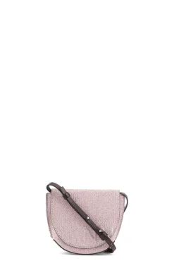 Fashion GANNI Banner-Nano-Satteltasche Light Lilac