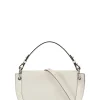 Cheap GANNI Banner-Satteltasche Egret