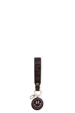 Fashion GANNI Banner-Schlusselanhanger Burgundy