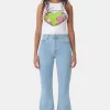 Fashion GANNI Betzy Jeans Light Blue Stone