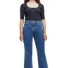 Cheap GANNI Betzy Jeans Mid Blue Stone