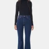 Store GANNI Betzy Jeans Dark Blue Stone