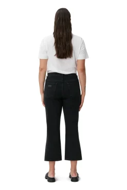 Clearance GANNI Betzy Jeans Washed Black/Black