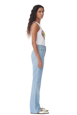 Fashion GANNI Betzy Jeans Light Blue Stone