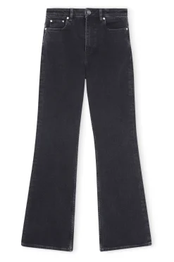 Outlet GANNI Betzy Jeans Washed Black/Black
