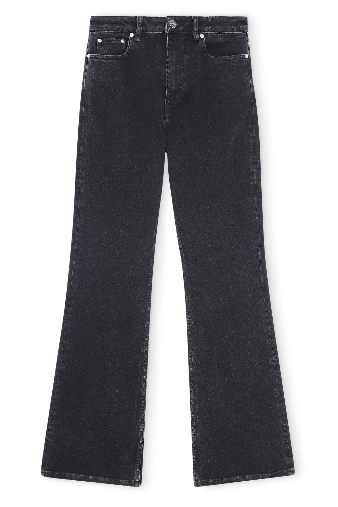 Outlet GANNI Betzy Jeans Washed Black/Black