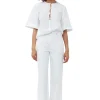 Best GANNI Bluse Aus Cotton Poplin Bright White