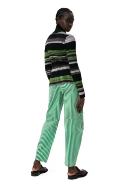 Cheap GANNI Bluse Mit Knopfen Multicolour