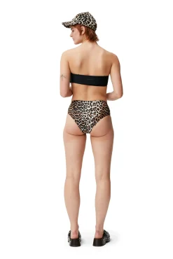 Outlet GANNI Bralette-Bikinioberteil Black