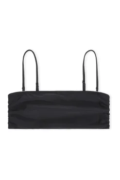 Outlet GANNI Bralette-Bikinioberteil Black