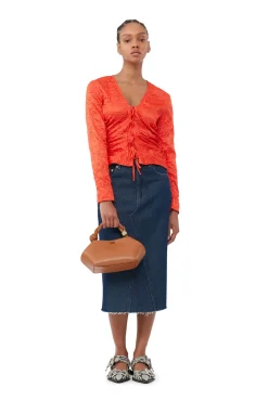Flash Sale GANNI Caramel Bou Bag Caramel Cafe
