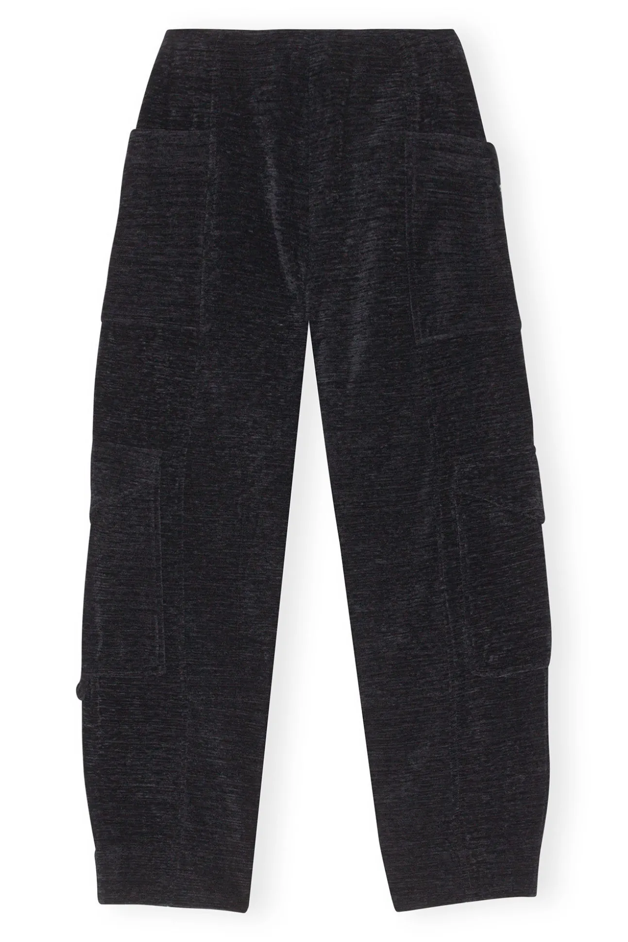 Best GANNI Chenille-Hose Black
