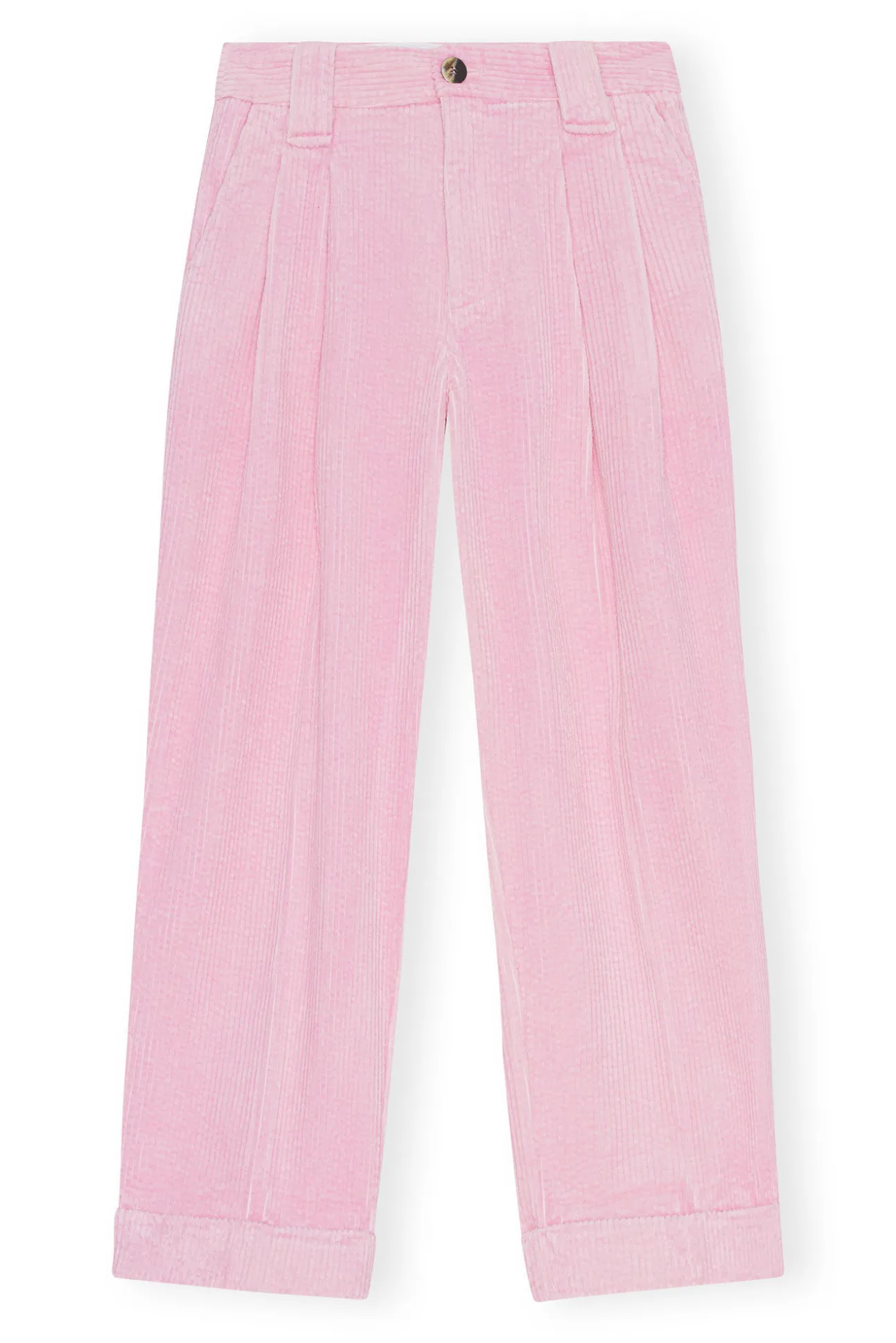Clearance GANNI Corduroy-Hose Lilac Sachet
