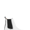 Shop GANNI Creepers Chelsea Boot Tonal Egret