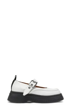 New GANNI Creepers-Mary-Jane Egret