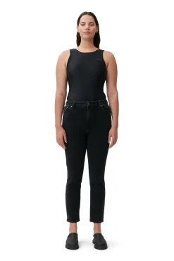 Discount GANNI Cutye Jeans Washed Black/Black
