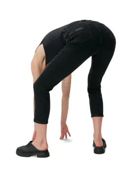Discount GANNI Cutye Jeans Washed Black/Black