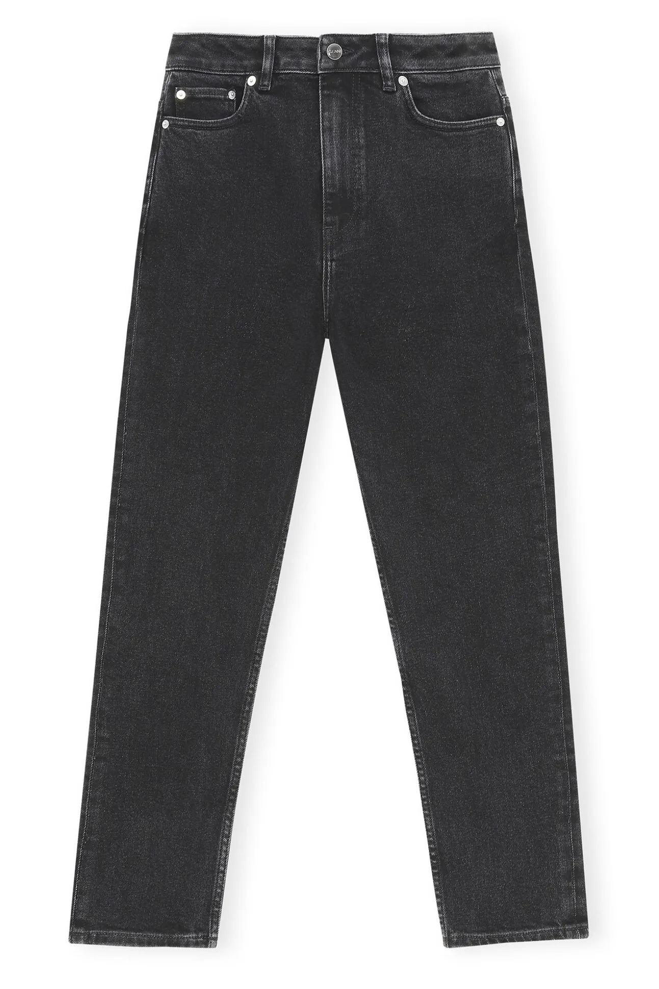 Discount GANNI Cutye Jeans Washed Black/Black