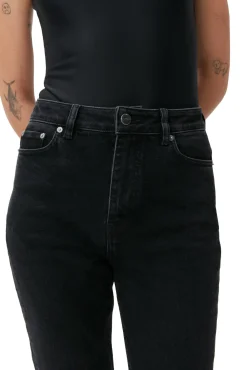 Discount GANNI Cutye Jeans Washed Black/Black