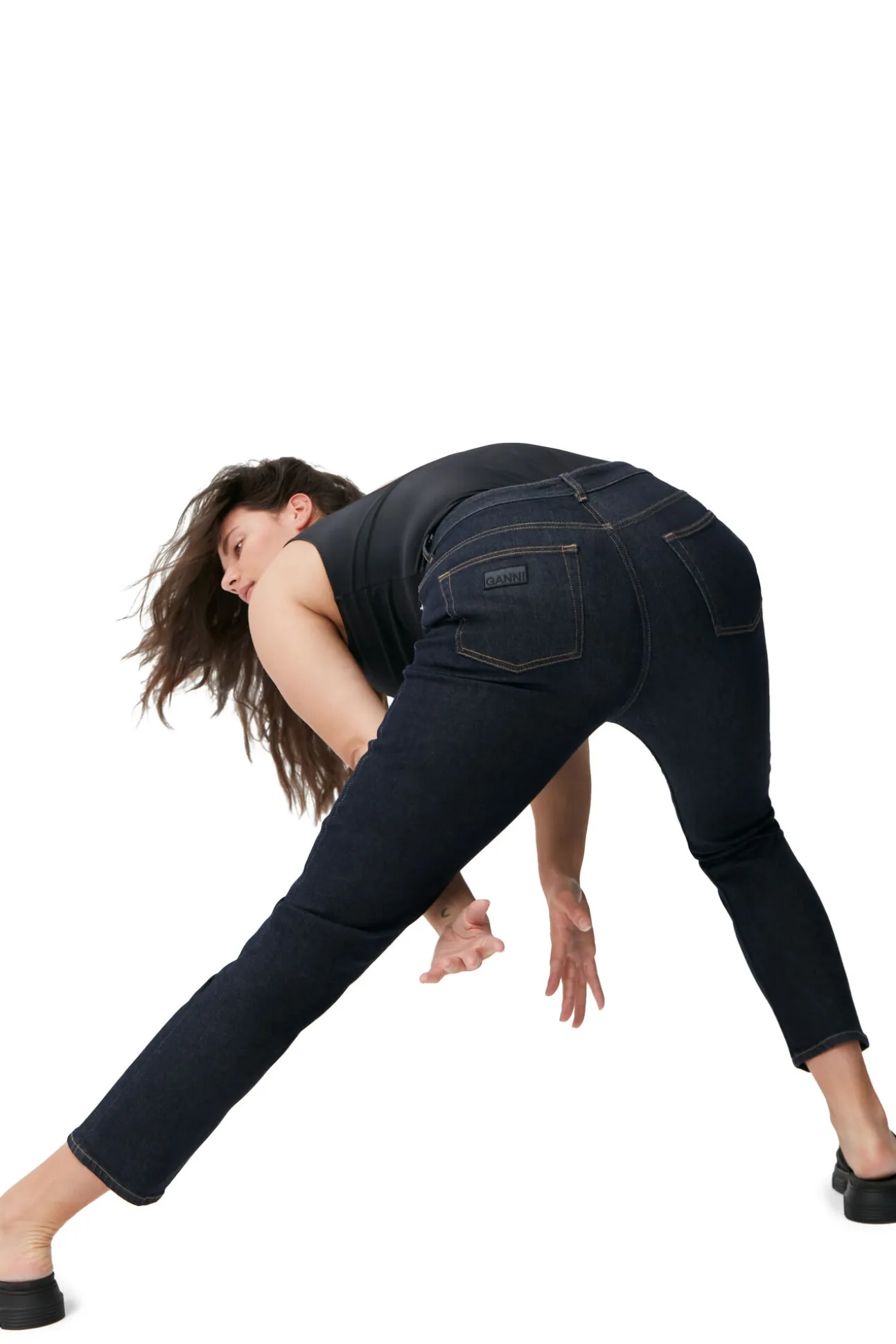 Best Sale GANNI Cutye Jeans Indigo