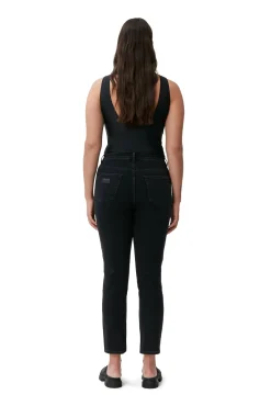 Discount GANNI Cutye Jeans Washed Black/Black