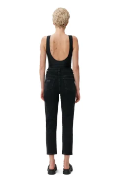 Discount GANNI Cutye Jeans Washed Black/Black