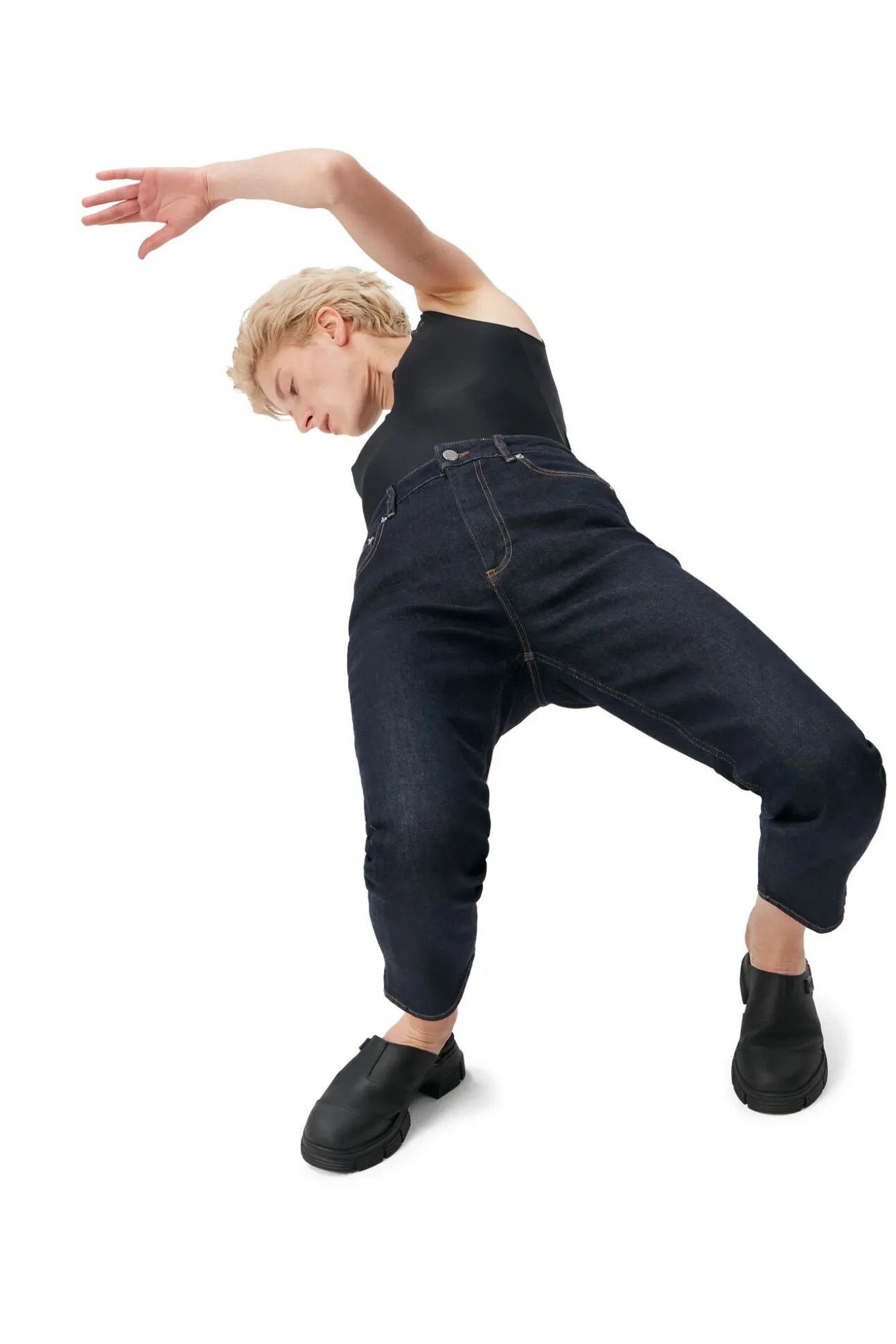 Best Sale GANNI Cutye Jeans Indigo