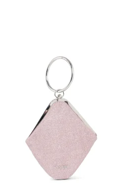 Best Sale GANNI Diamond-Bangle-Clutch Light Lilac