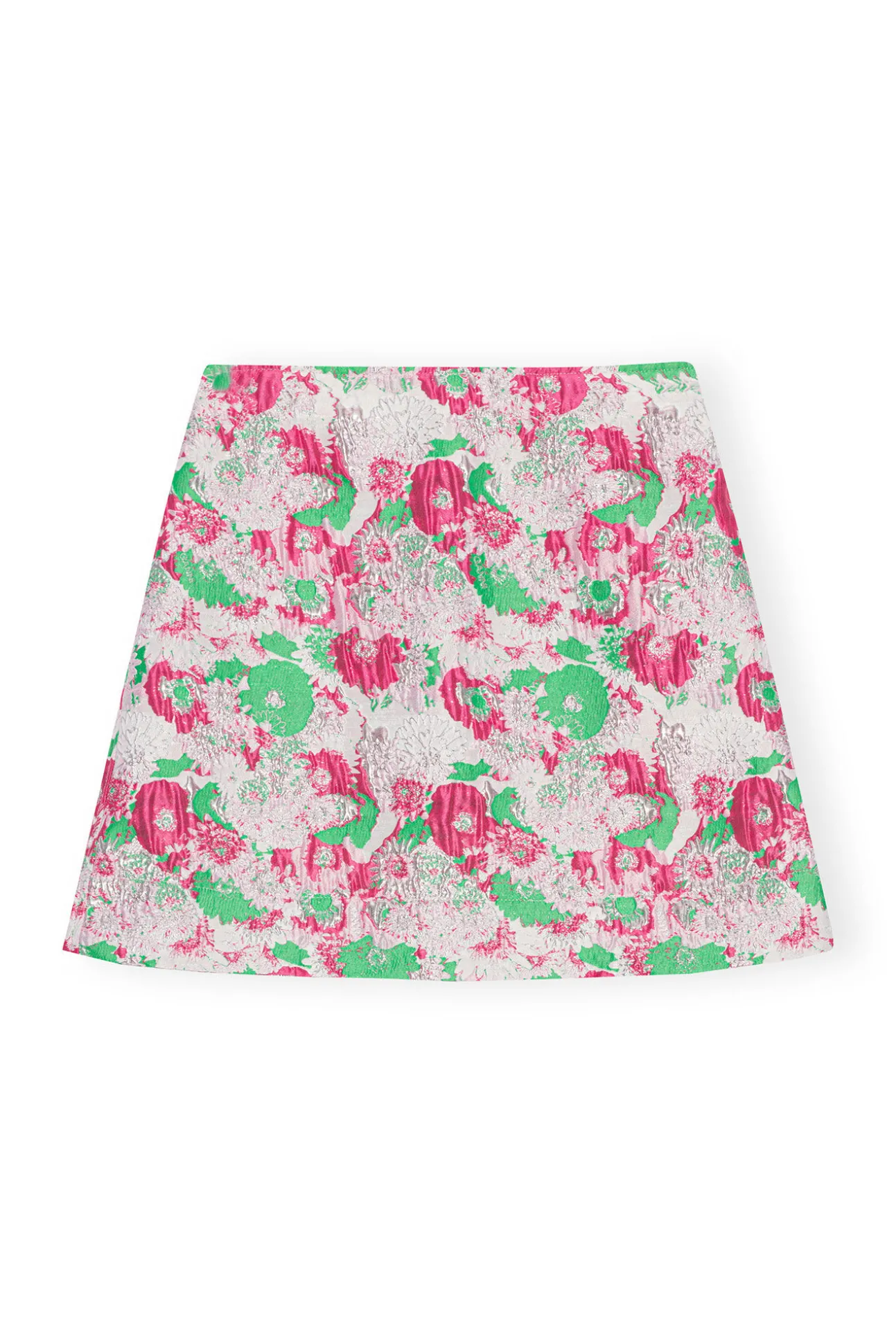 Best GANNI 3D-Jacquard-Minirock Sugar Plum