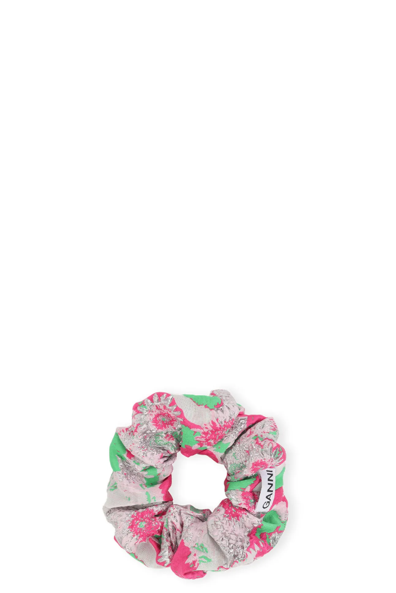 Sale GANNI 3D-Jacquard-Scrunchie Sugar Plum