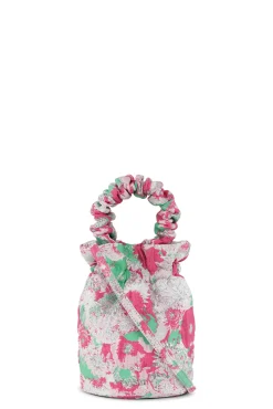 Flash Sale GANNI 3D-Jacquard-Tasche Mit Henkel Fur Besondere Anlasse Sugar Plum
