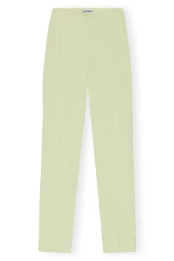 Store GANNI Enge Stretch-Anzughose Lily Green