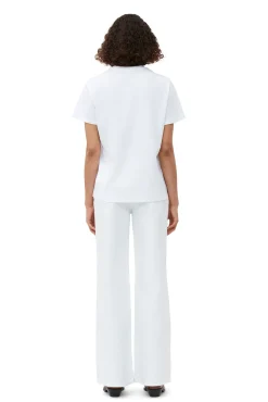 Online GANNI Entspanntes Fun-Bunny-T-Shirt Bright White