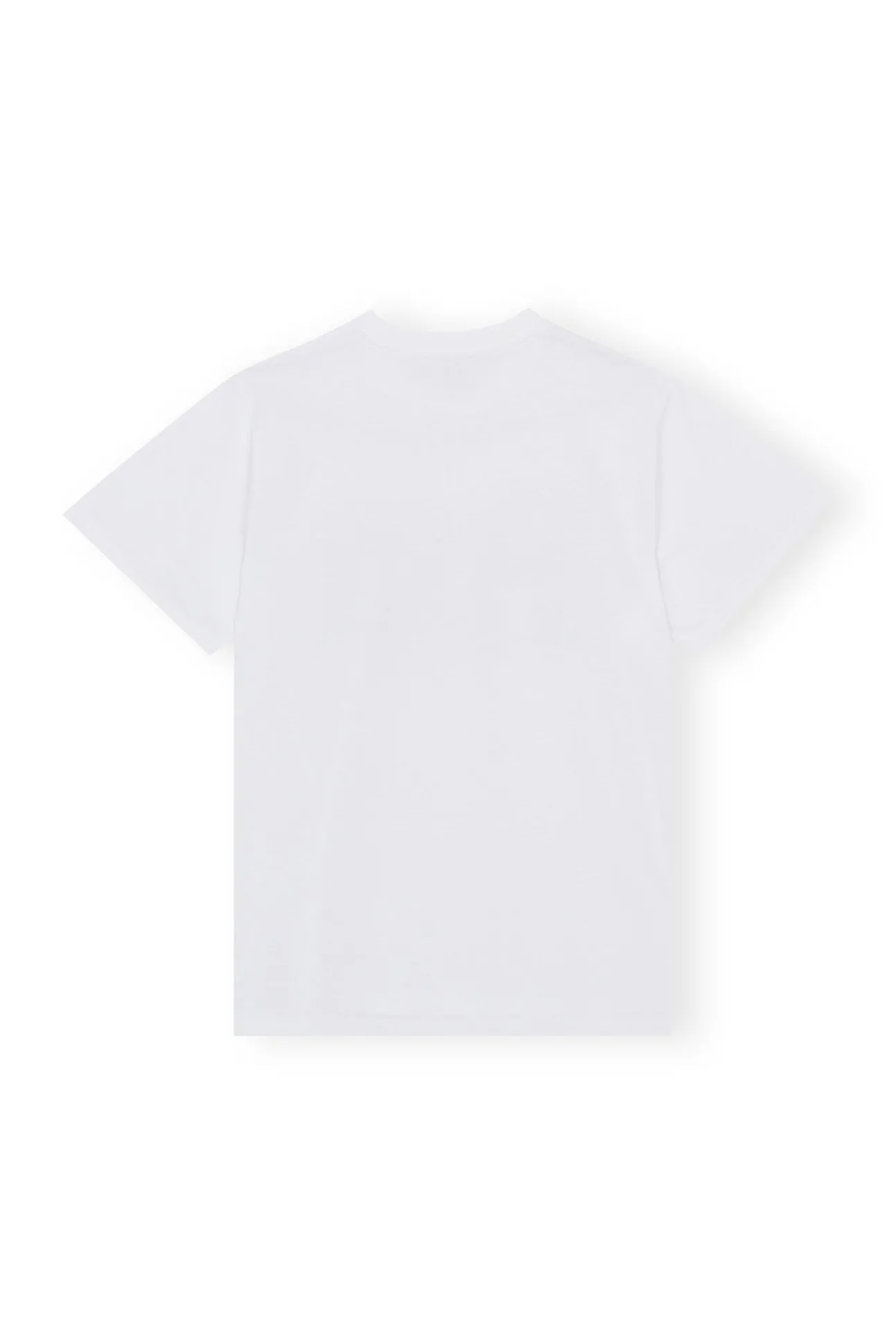 Flash Sale GANNI Entspanntes Fun-T-Shirt Bright White
