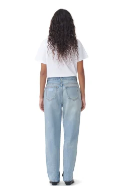 Hot GANNI Figni Jeans Light Blue Vintage