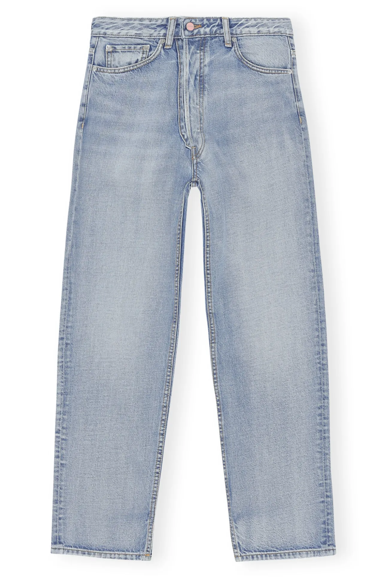 Hot GANNI Figni Jeans Light Blue Vintage