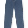 Online GANNI Figni-Jeans Mid Blue Stone