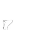 Online GANNI Flache Sandalen Mit Weisen Knoten Egret