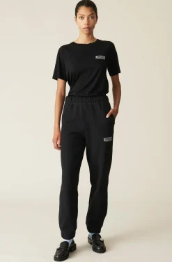 Cheap GANNI Software Block Track Hose Black