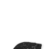 Cheap GANNI Gehakelte Metallic-Baskenmutze Black