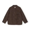 Online GANNI Gesteppte, Asymmetrische Ripstop-Jacke Mole